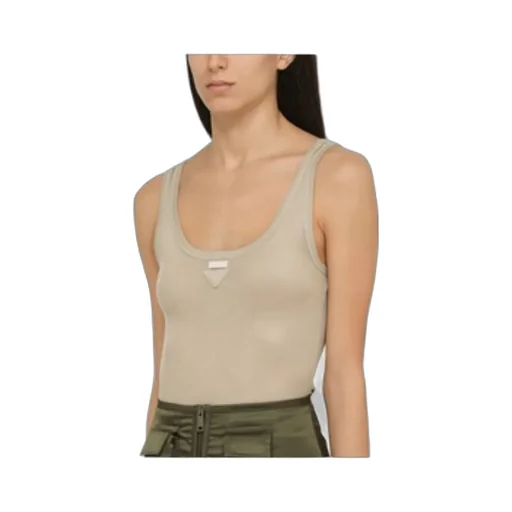 Triangle-Logo Tank Top