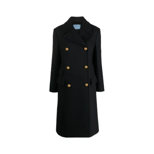 Double-Breasted Long Coat