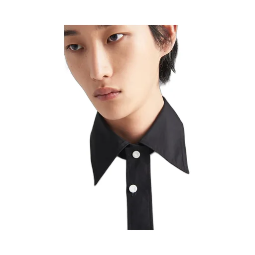 Button Down Straight Hem Shirt