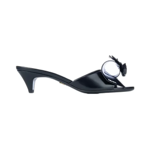 Low-Heeled Slip-On Sandals