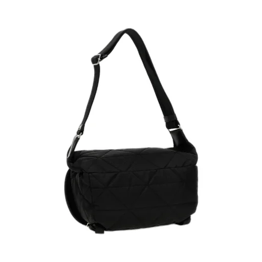 Quilted Triangle-Logo Bag