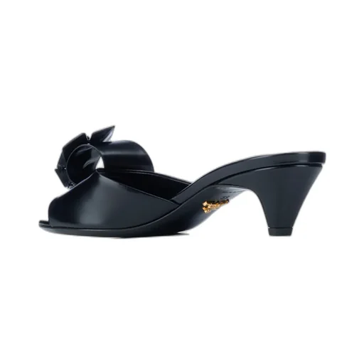 Low-Heeled Slip-On Sandals