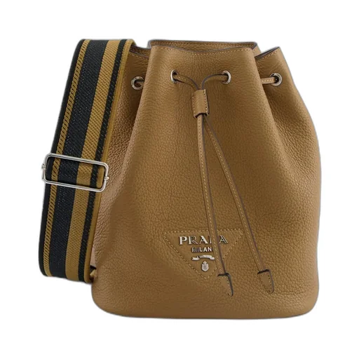 Draw Rope Sewing Details Shoulder Bag