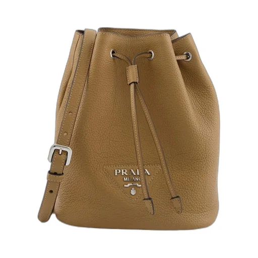 Draw Rope Sewing Details Shoulder Bag