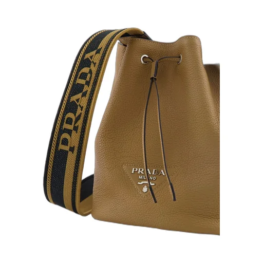 Draw Rope Sewing Details Shoulder Bag