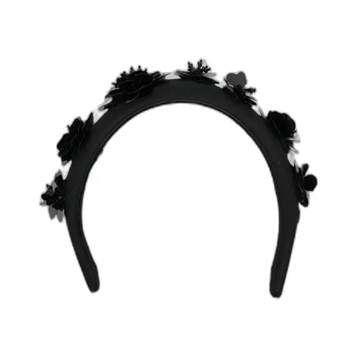 Floral-Embellished Hairband