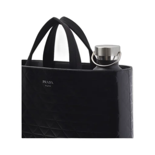 Embossed-Printed Top Handle Bag