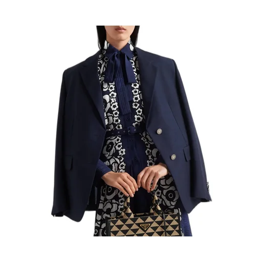 Single Breasted Long-Sleeved Blazer