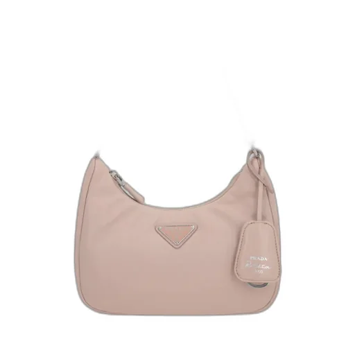 Logo Plaque Chain-Linked Shoulder Bag