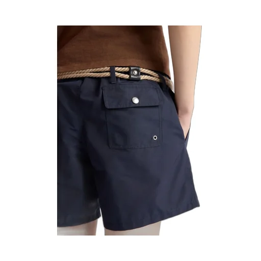 Elastic Waist Swim Shorts