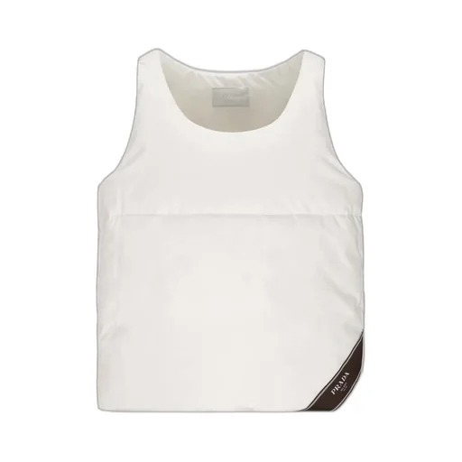 Logo Detailed Vest