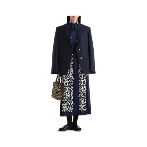 Single Breasted Long-Sleeved Blazer