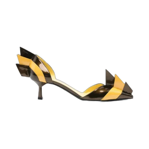 55Mm Leather Pumps