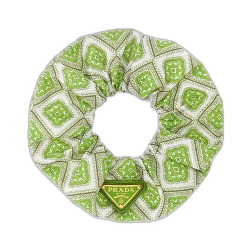 Printed Twill Scrunchie