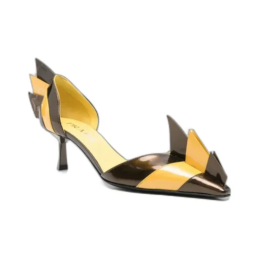 55Mm Leather Pumps