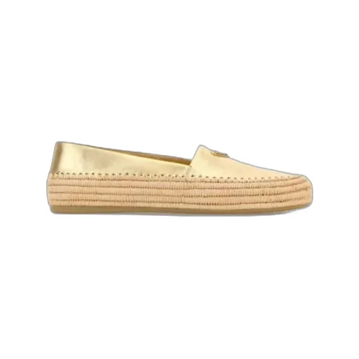 Prada Triangle-Logo Espadrilles