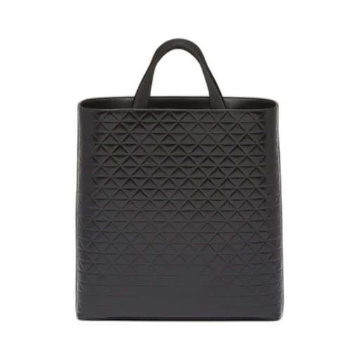 Embossed-Printed Top Handle Bag