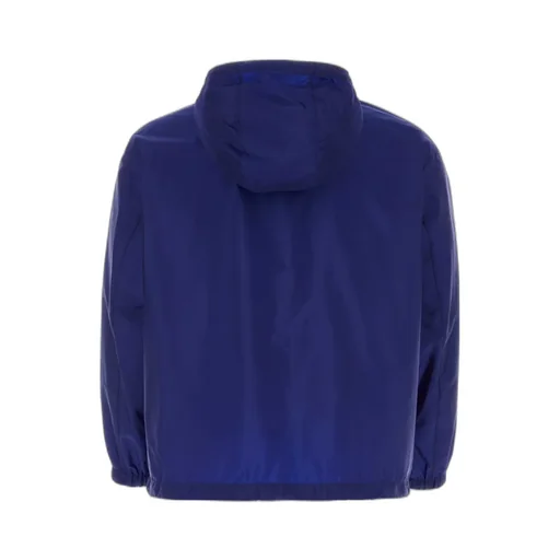 Recycled-Nylon Hooded Windbreaker