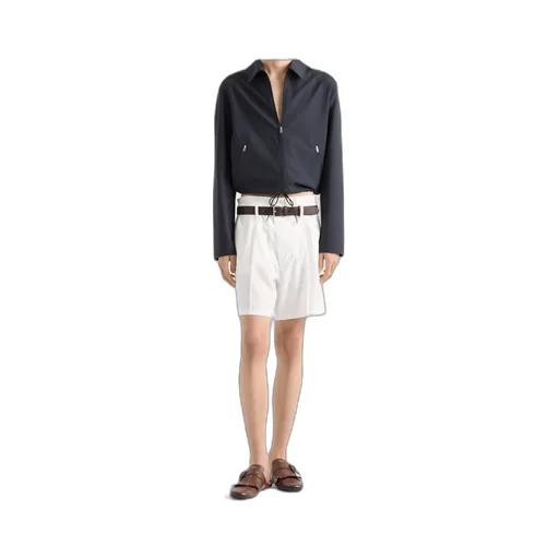 Zip-Up Blouson Jacket