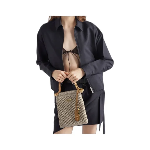 Cotton Crochet Mini-Handbag