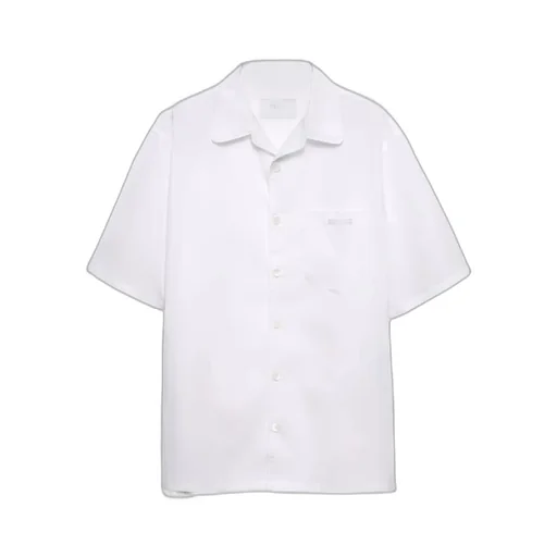 Short-Sleeved Button-Up Shirt