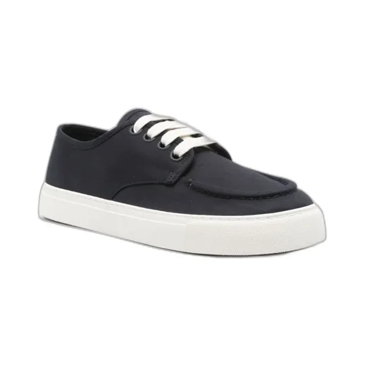 Canvas Lace-Up Sneakers