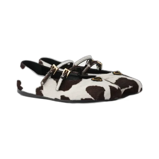 Round-Toe Ballerina Shoes