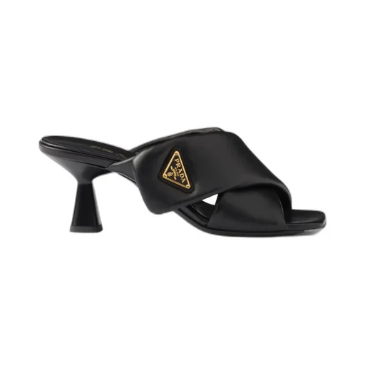 Padded Nappa Leather Sandals