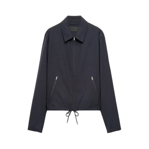 Zip-Up Blouson Jacket