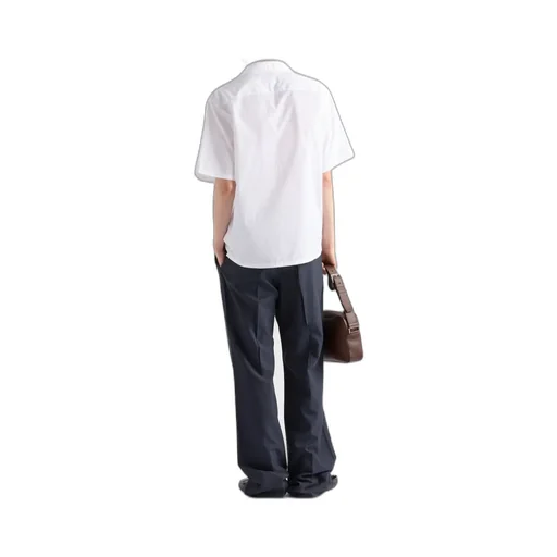 Short-Sleeved Button-Up Shirt