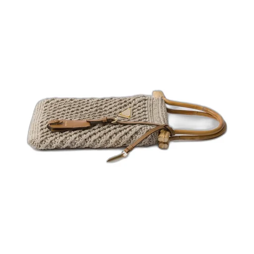 Cotton Crochet Mini-Handbag