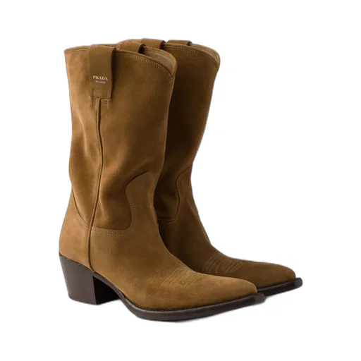 Logo-Printed Boots