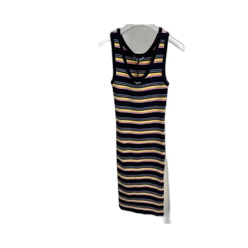 Sleeveless Striped Dress