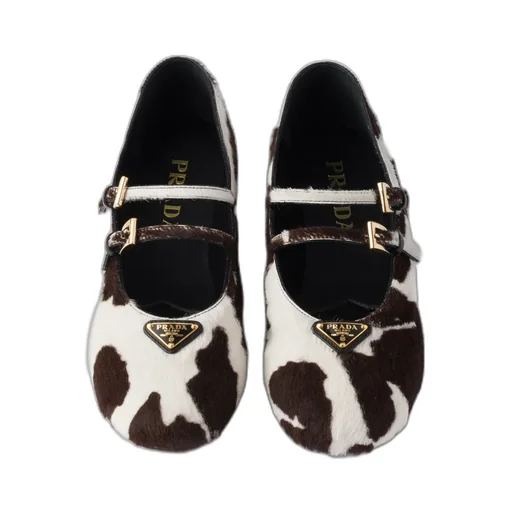 Round-Toe Ballerina Shoes