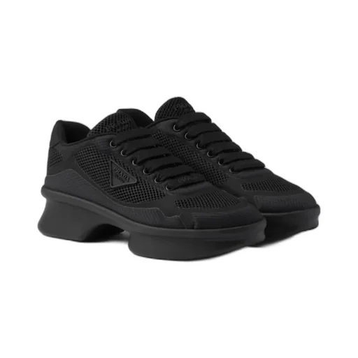 Mesh Platform Sneakers