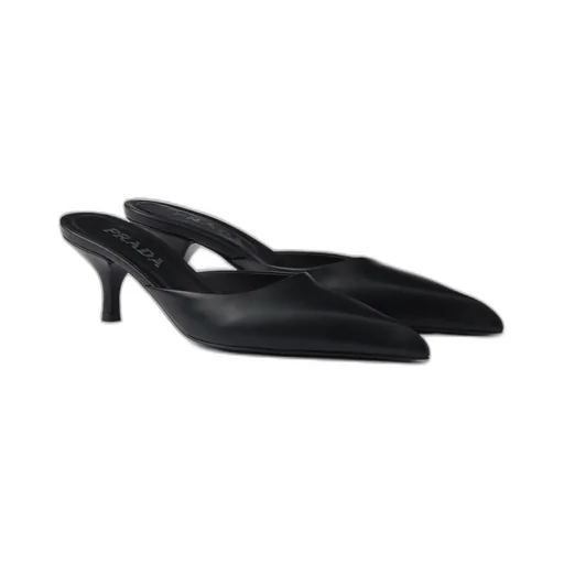 Pointed Toe Slip-On Mules
