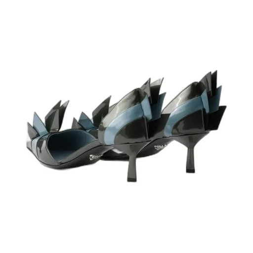 Panelled Slip-On Sandals