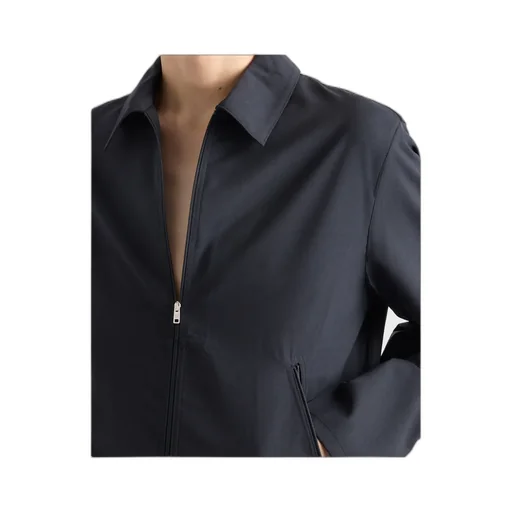 Zip-Up Blouson Jacket