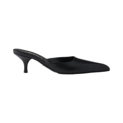 Pointed Toe Slip-On Mules