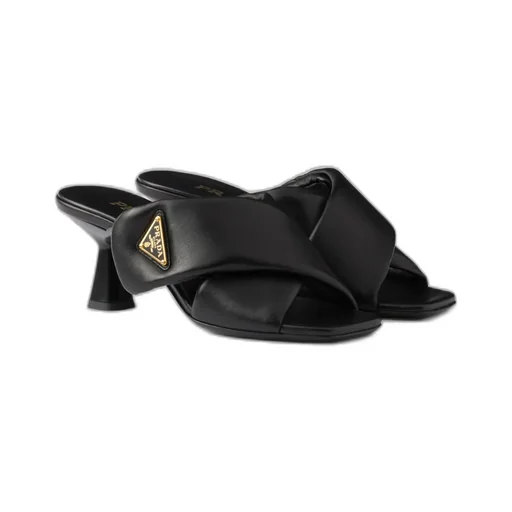 Padded Nappa Leather Sandals