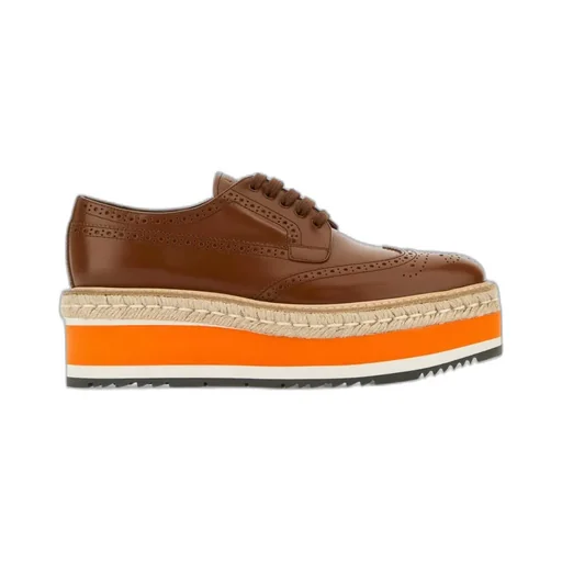Round-Toe Lace-Up Shoes