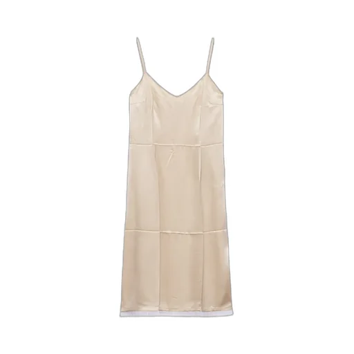 Satin Crepe Dress