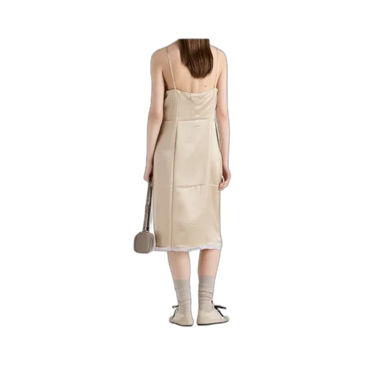 Satin Crepe Dress