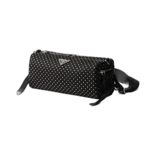 Re-Nylon Bag With Studs