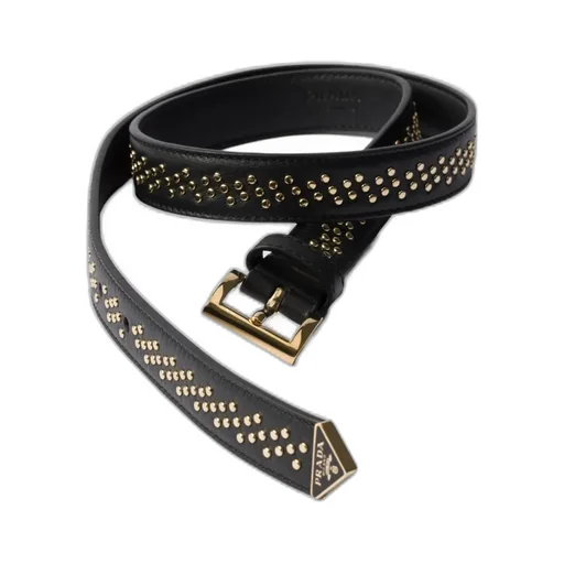 Leather Belt With Studs