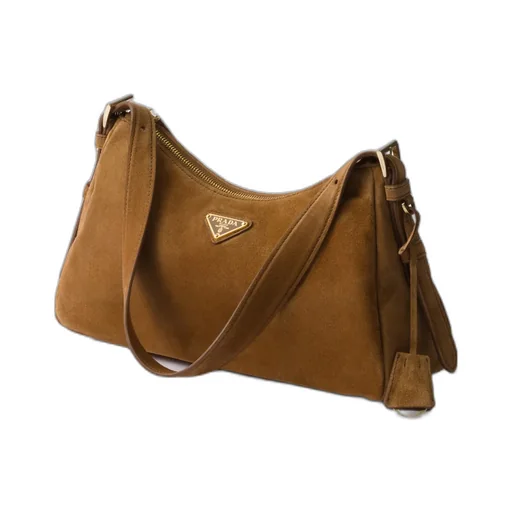 AimÉE Medium Suede Shoulder Bag