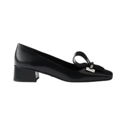 Square-Toe Slip-On Pumps