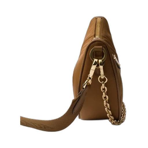 Re-Nylon Demi-Lune Shoulder Bag