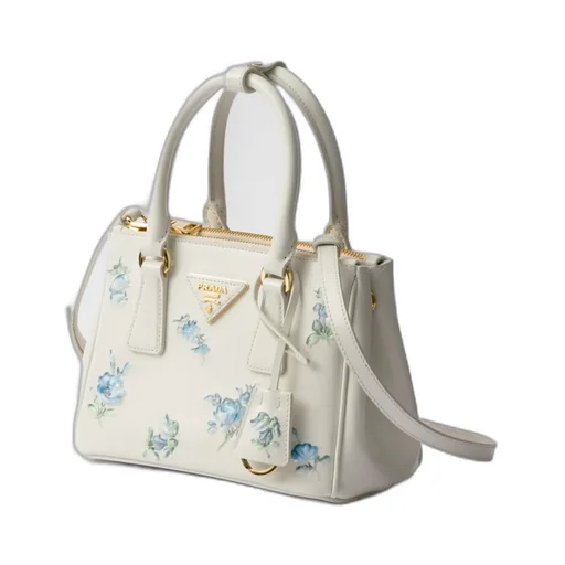 Galleria Printed Brushed Leather Mini-Bag