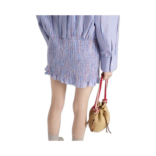 Striped Poplin Shirt